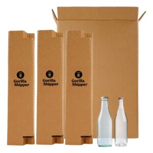 12 Pack Small Bottle Hexabox Shipper Kit