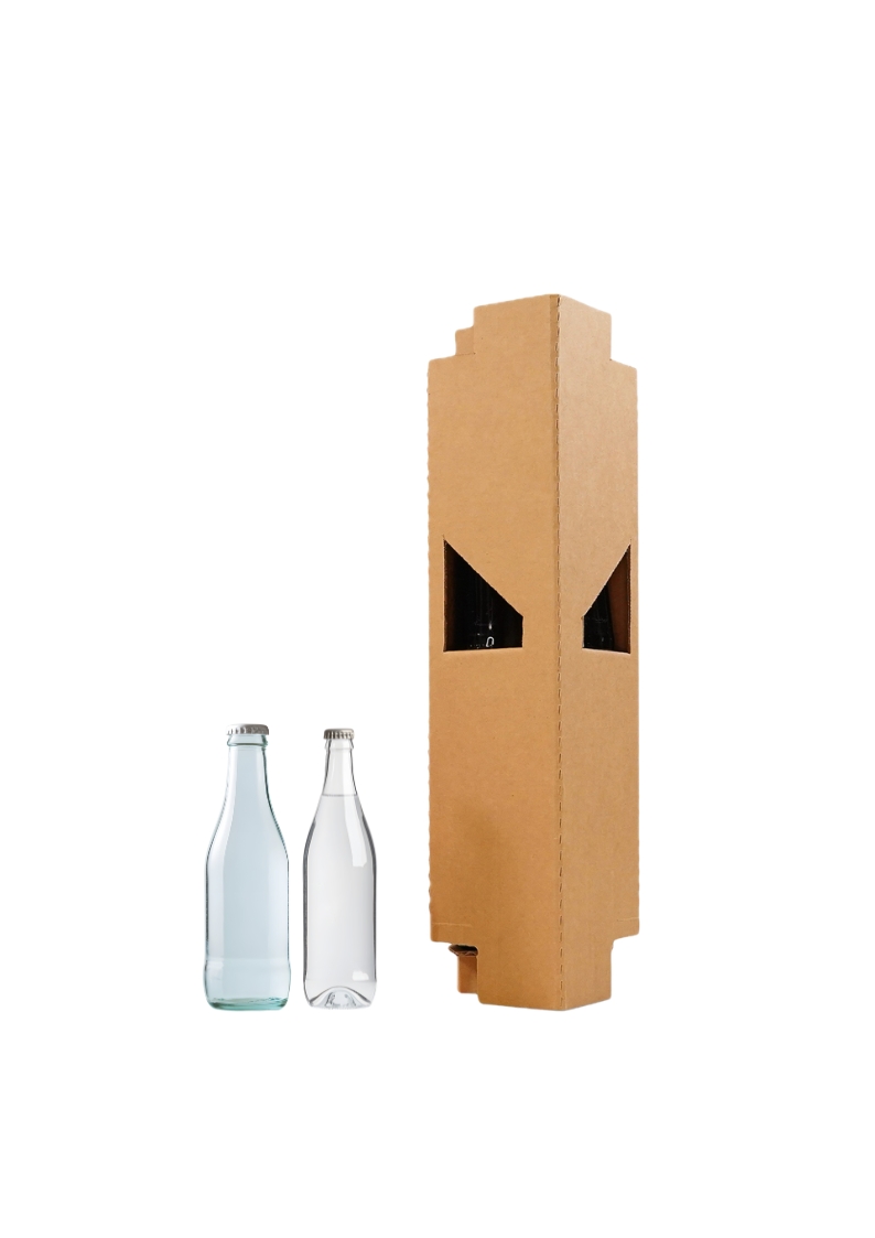 4 Pack Small Bottle Hexabox Shipper Insert