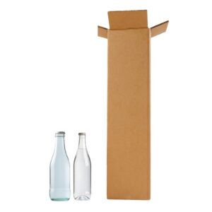 4 Pack Small Bottle Hexabox Shipper Carton