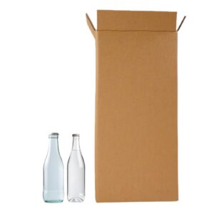8 Pack Small Bottle Hexabox Shipper Carton