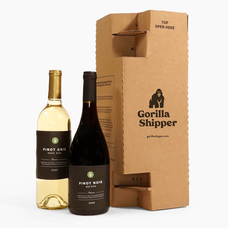 Wine Boxes for Shipping 6Pack Kit Gorilla Shipper