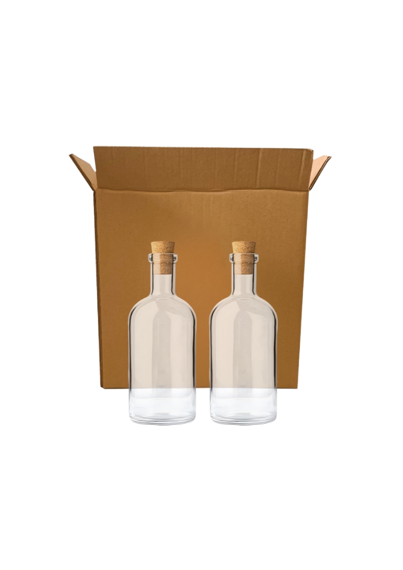 2 Pack Short Hexabox Shipper Carton