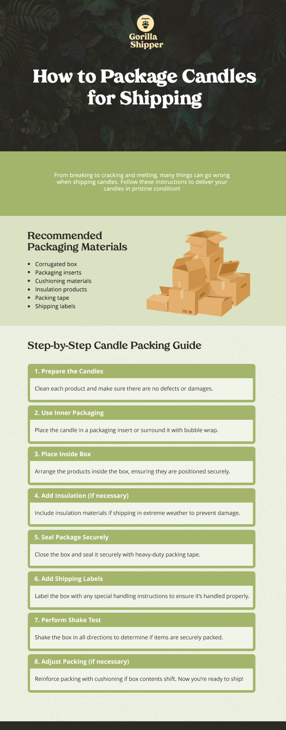How to Package Candles for Shipping Step by Step Guide